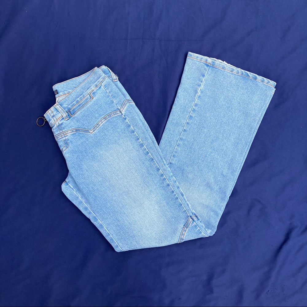 Flare legged jeans